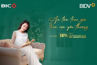Ưu đãi 15% phí bảo hiểm sức khoẻ cao cấp BIC SmartCare nhân Ngày Phụ nữ Việt Nam