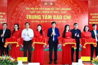 Lâm Đồng: Khai trương trung tâm báo chí phục vụ Đại hội đại biểu Đảng bộ tỉnh lần thứ I