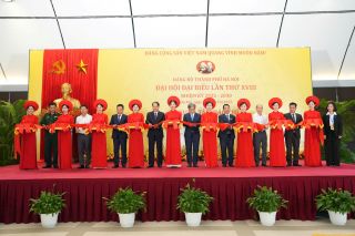 Hà Nội: Khai trương Trung tâm báo chí phục vụ Đại hội đại biểu lần thứ XVIII