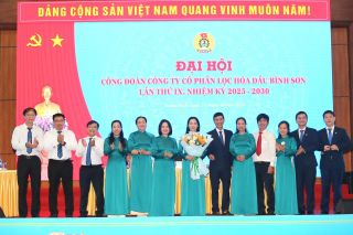 Công đoàn BSR kỷ cương, dân chủ, đoàn kết, sáng tạo, đồng hành cùng Công ty phát triển mạnh mẽ, bền vững