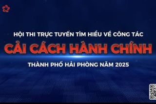 Hội thi trực tuyến tìm hiểu công tác cải cách hành chính thành phố Hải Phòng năm 2025