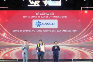 SASCO - Top 10 Công ty uy tín ngành Bán lẻ Việt Nam 2025