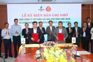 Lọc hóa dầu Bình Sơn mở rộng kinh doanh quốc tế, tăng cường hợp tác và xuất khẩu sang Lào