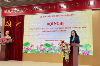 Hà Nội: Phường Nghĩa Đô nâng cao nhận thức pháp luật trong Nhân dân