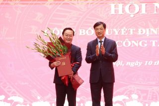 Đồng chí Nguyễn Đức Trung giữ chức Phó Bí thư Thành ủy Hà Nội