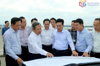 Bí thư Tỉnh ủy Quảng Ninh kiểm tra tiến độ dự án Khu đô thị phức hợp Hạ Long Xanh