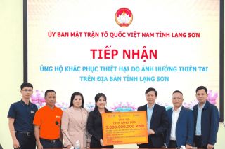 Lạng Sơn: Tiếp nhận 2 tỷ đồng hỗ trợ người dân bị thiệt hại do mưa lũ