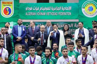 Thủ tướng Phạm Minh Chính thăm Liên đoàn Vovinam tại Algeria