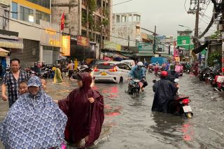 TP. HCM chủ động ứng phó áp thấp nhiệt đới, đề phòng triều cường dâng cao
