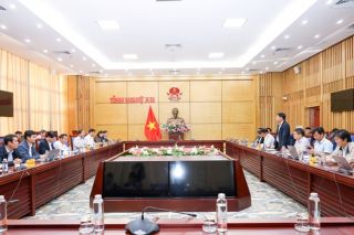 Bộ Nông nghiệp và Môi trường làm việc với Nghệ An về chống khai thác IUU