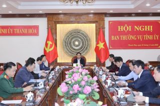 Hội nghị Ban Thường vụ Tỉnh ủy Thanh Hóa thảo luận, cho ý kiến vào nhiều nội dung quan trọng