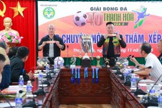 Giải bóng đá bảy người O40 tỉnh Thanh Hóa mùa thứ 3, năm 2025 thu hút 16 đội bóng tham dự