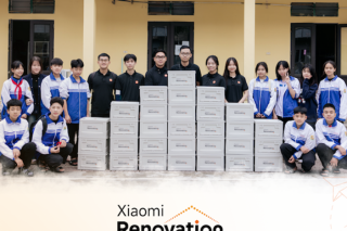 Xiaomi hoàn tất sứ mệnh cải tạo điểm trường vùng cao sau thiên tai