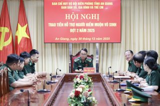 Kịp thời hỗ trợ quân nhân hiếm muộn vô sinh