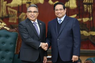Thủ tướng Phạm Minh Chính tiếp Đại sứ Philippines