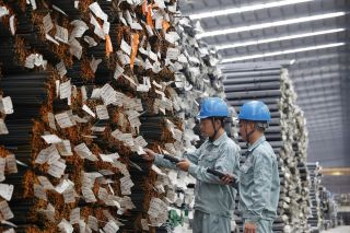 Tập đoàn Hòa Phát ghi nhận sản lượng thép xây dựng, thép cuộn đạt 585.000 tấn