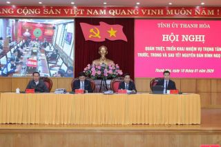 Thanh Hóa: Quán triệt, triển khai nhiệm vụ trọng tâm trước, trong và sau Tết Nguyên đán Bính Ngọ 2026
