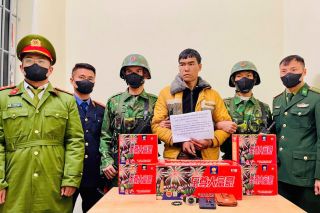 Lai Châu: Bắt giữ đối tượng vận chuyển pháo lậu qua biên giới dịp cận Tết