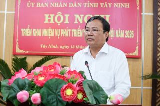 Tây Ninh đặt mục tiêu tăng trưởng GRDP 10 - 10,5% năm 2026