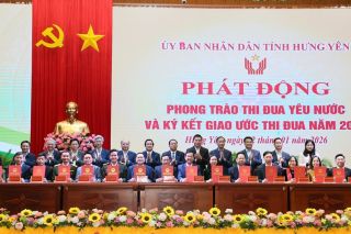 Hưng Yên phát động phong trào thi đua yêu nước