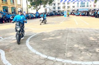 Bắc Ninh: Bồi dưỡng kỹ năng lái xe an toàn cho học sinh