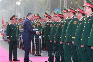 Tổng Bí thư Tô Lâm: Đổi mới, hoàn thiện phương thức bảo đảm hậu cần, kỹ thuật trong tình hình mới