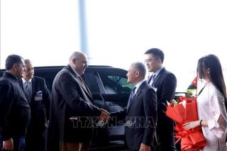 Chủ tịch Hạ viện Jordan đến Hà Nội, bắt đầu thăm chính thức Việt Nam