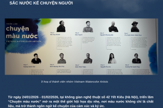 Chuyện màu nước, sắc nước kể chuyện người