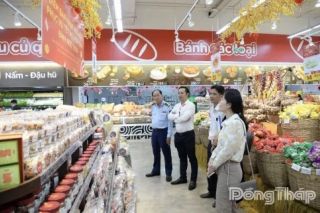 Đồng Tháp giám sát dự trữ, cung ứng hàng hóa thiết yếu phục vụ Tết Bính Ngọ 2026