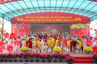 Sôi nổi chuyên đề Đội cấp thành phố "Xuân Chia Sẻ - Tết Yêu Thương” tại Trường Tiểu học Đồng Thái, phường An Hải