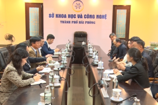 Sở Khoa học và Công nghệ thành phố Hải Phòng tăng cường hợp tác đầu tư với Hàn Quốc