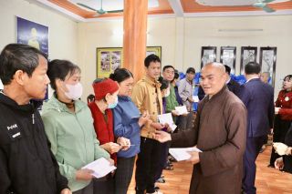 Chùa Bình A, Ninh Bình tổ chức chương trình “Xuân yêu thương” nhân dịp Tết Bính Ngọ 2026
