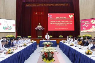 Tổng Bí thư Tô Lâm gặp mặt các đồng chí nguyên Ủy viên Trung ương Đảng khu vực phía nam