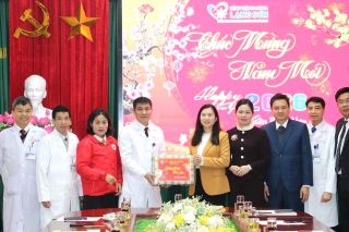 Lãnh đạo tỉnh Lạng Sơn thăm, chúc Tết và động viên lực lượng trực, người lao động, bệnh nhân khó khăn