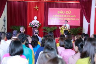 Thanh Hóa: Tổng duyệt diễn tập về nghiệp vụ bầu cử tại phường Hạc Thành