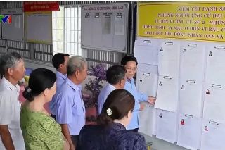 Cà Mau linh hoạt tổ chức bầu cử, bảo đảm ngư dân đang bám biển thực hiện quyền bầu cử