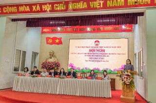 Hà Nội: 38 ứng cử viên HĐND xã Ngọc Hồi gặp gỡ cử tri tại 7 đơn vị bầu cử