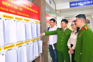 Công an Hà Nội bảo đảm an ninh bầu cử từ không gian mạng đến cơ sở