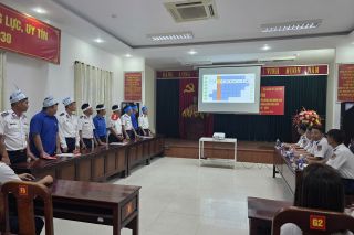 Hải đội 422: Sôi nổi Hội thi tìm hiểu bầu cử