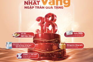 “Sinh nhật vàng - Ngập tràn quà tặng” tri ân khách hàng nhân dịp 38 năm thành lập Agribank