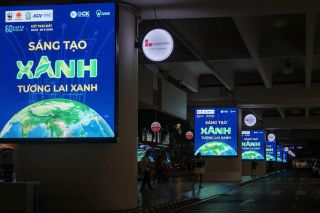 Sân bay Nội Bài dự kiến tiết giảm 5.500kWh điện trong Giờ Trái đất 2026