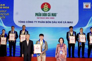 PVCFC giữ vững danh hiệu Hàng Việt Nam chất lượng cao năm 2026