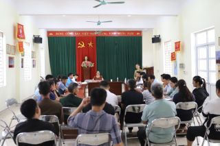 Trưởng Ban Tổ chức Tỉnh ủy Quảng Ninh dự sinh hoạt chi bộ thôn Nà Phạ, xã Bình Liêu