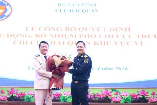 Kiện toàn lãnh đạo Hải quan khu vực VI, nâng cao hiệu quả thực thi nhiệm vụ