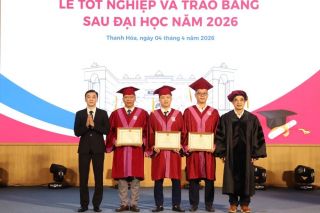 Trường Đại học Y Hà Nội tổ chức Lễ tốt nghiệp và trao bằng sau đại học năm 2026 tại phân hiệu Thanh Hóa