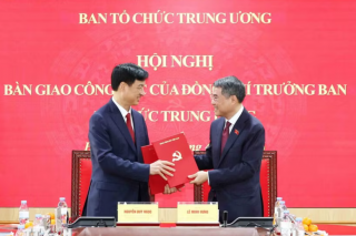 Hội nghị bàn giao công tác Trưởng ban Tổ chức Trung ương