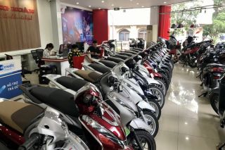 Honda tăng mạnh doanh số xe máy, xuất khẩu hơn 30.000 xe