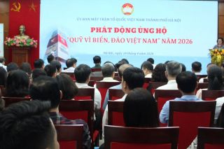 Hà Nội: Phát động ủng hộ Quỹ “Vì biển, đảo Việt Nam” năm 2026, tiếp nhận hơn 28 tỷ đồng ngay tại buổi lễ