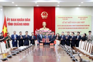 Quảng Ninh: Ký kết hợp tác chiến lược cảng Con Ong - Hòn Nét