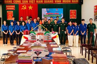 Quảng Trị: Đồn Biên phòng Triệu Vân tổ chức Ngày Sách và Văn hóa đọc Việt Nam năm 2026